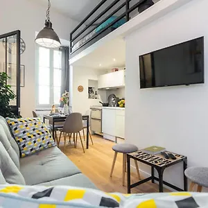 Apartment Angle Droit- Loft Et Atypique, Climatisation, Vieux-nice Nice
